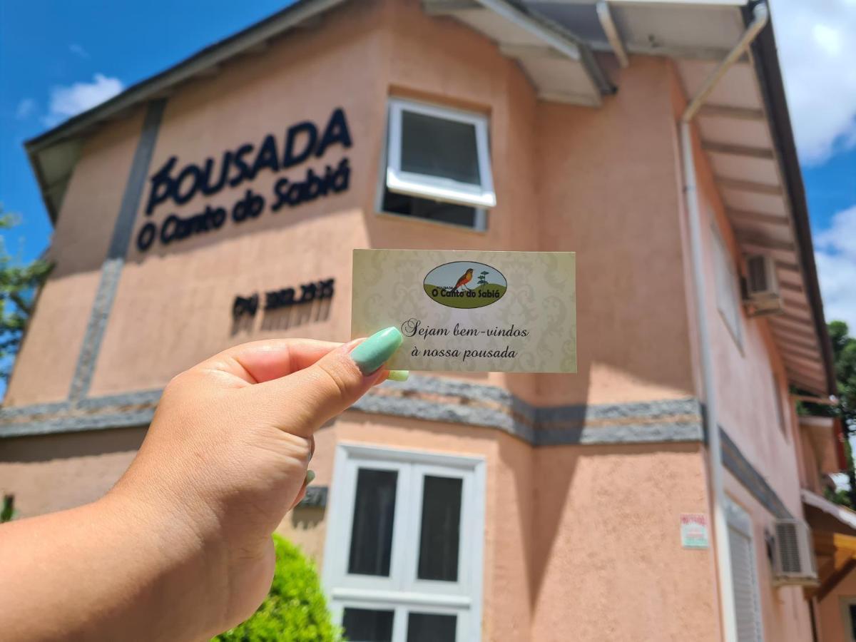 Pousada O Canto Do Sabia Canela Exterior foto